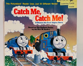 Thomas & Friends Book (1990) 8x8 Paperback Catch Me