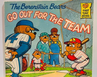 Berenstain Bears (1986) 8x8 Paperback Go Out for the Team