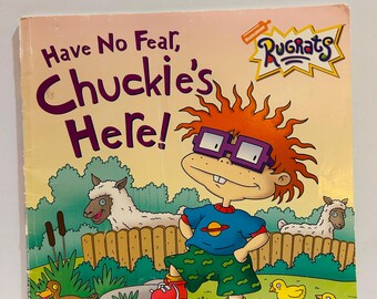Rugrats Book 8x8 Paperback, Chukie's Here (2001) Nickelodeon
