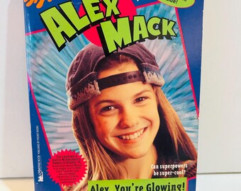 The Secret World of Alex Mack Alex, You're Glowing Paperback Book #1 (1995)