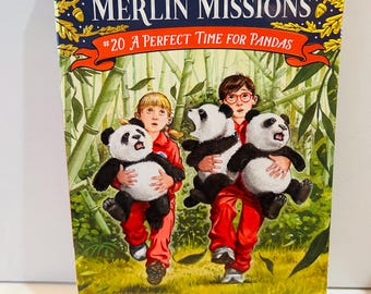 Magic Tree House Book Paperback #20 by Mary Pope Osborne, A Perfect Time for Pandas