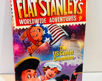 Flat Stanley's Paperback by Jeff Brown, #9 The US Capital Commotion