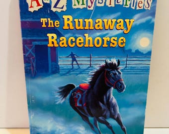 A to Z Mysteries Paperback by Ron Roy #18 The Runaway Racehorse (2003)