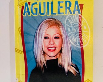 Christina Aguilera Book 6.5x9 Ex-Library Hardcover Book (2001)