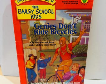 The Bailey School Kids #8 Genies Don't Ride Bicycles (1993) Paperback