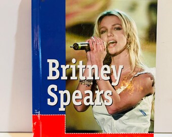 Britney Spears Hardcover Ex-Library Book 6x9 (2003)