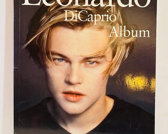 Leonardo DiCaprio Book 8.5x11 Paperback Book (1997)