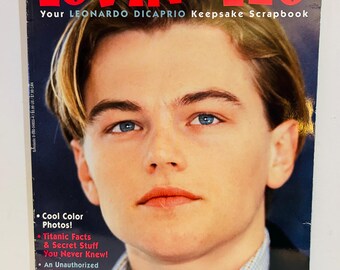 Leonardo DiCaprio Book 8x10 Paperback Book (1998)