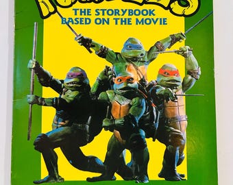 Ninja Turtles Book (1990) 8.5x11 Paperback