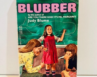 Blubber Book by Judy Blume (1978 Paperback)