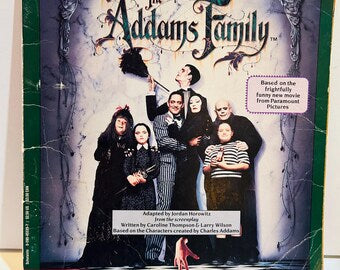 Addams Family Book 1991 8x8 Paperback
