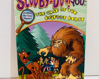 Scooby-Doo Book (2000) Case of the Bigfoot Beast 5.5x7.5 Paperback