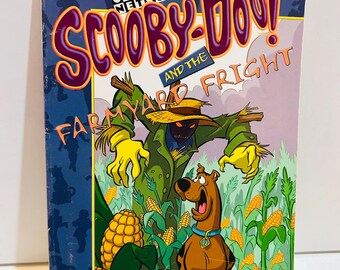 Scooby-Doo Book (2001) Case of the Farmyard Freight 5.5x7.5 Paperback