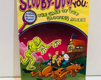 Scooby-Doo Book (2000) Case of the Glowing Alien 5.5x7.5 Paperback