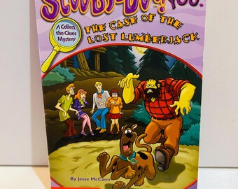 Scooby-Doo Book (2000) Case of the Lost Lumberjack 5.5x7.5 Paperback