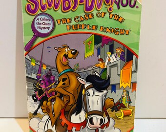 Scooby-Doo Book (2001) Case of the Purple Knight 5.5x7.5 Paperback