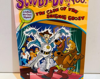 Scooby-Doo Book (2001) Case of the Singing Ghost 5.5x7.5 Paperback