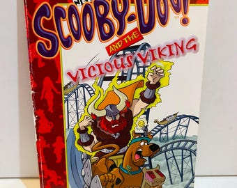 Scooby-Doo Book (2002) Case of the Vicious Viking 5.5x7.5 Paperback