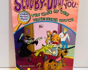 Scooby-Doo Book (2000) Case of the Wandering Witch 5.5x7.5 Paperback