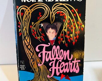 Fallen Hearts Book by V.C. Andrews (1988 First Printing Paperback) #3 Casteel Series