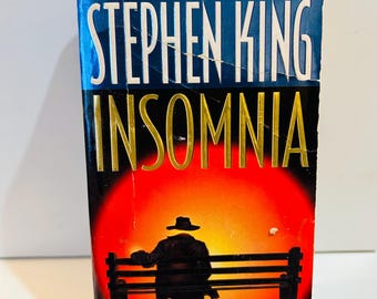Insomnia Book by Stephen King (1995 First Signet Printing Paperback)
