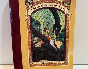 The Reptile Room Book by Lemony Snicket #2 A Series of Unfortunate Events Paperback (2000)