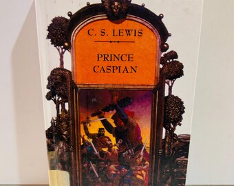 Prince Caspian Book Chronicles of Narnia Hardcover (1994) Ex-Library