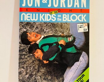 Jon & Jordan Knight of the New Kids on the Block Handbook (1990 Paperback)