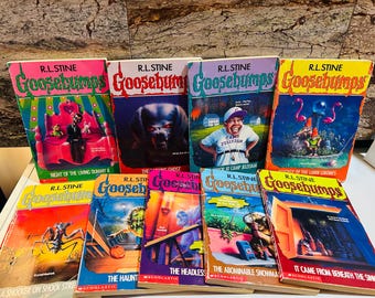 Goosebumps Books #30-38 (1995) Nine Paperback Books