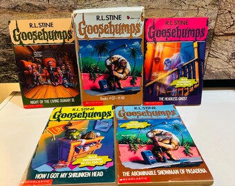 Goosebumps #37-40 Books Box Set 1996 (Preowned)