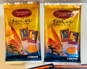 Treasure Planet TWO Sealed Packs (2002)