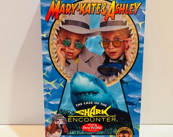 Mary Kate and Ashley VHS Shark Encounter (1996) VHS