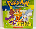 Pokemon Book Junior Handbook (8x8 Paperback) Meet Buizel and Friends