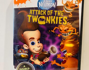 Jimmy Neutron DVD Boy Genius 2004 Attack of the Twonkies