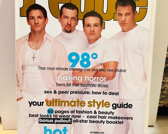 98 Degrees Teen People Magazine September 2000
