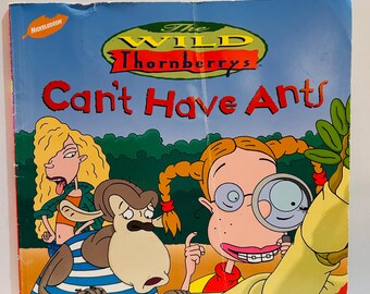 Wild Thornberry Book (2000) Paperback 8x8 Can't Have Ants, Nickelodeon