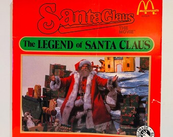 Santa Claus Book 8x8 Paperback (1985 McDonalds Book)