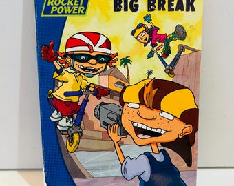 Rocket Power Book 5x7.5 Paperback, Twister's Big Break, Nickelodeon (2002)