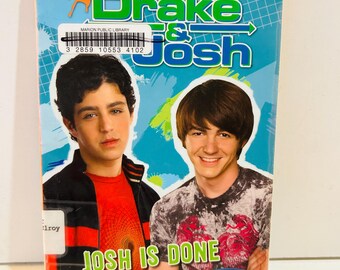 Drake & Josh Book 5x7.5 Paperback, Josh is Done, Nickelodeon (2007) EX-LIBRARY