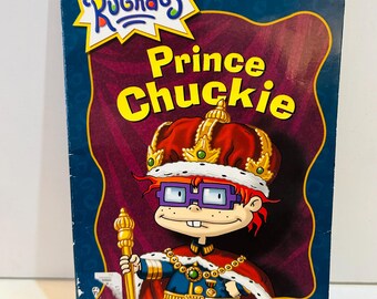 Rugrats Book 5.5x7 Paperback, (2001) Nickelodeon, Prince Chuckie