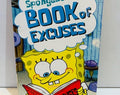 Sponge Bob Squarepants Book 5x7.5 Paperback, Nickelodeon (2004) Book of Excuses