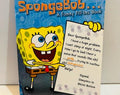Sponge Bob Squarepants Book 5x7.5 Paperback, Nickelodeon (2003) Dear SpongeBob