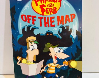 Phineas & Ferb Book Off the Map Paperback