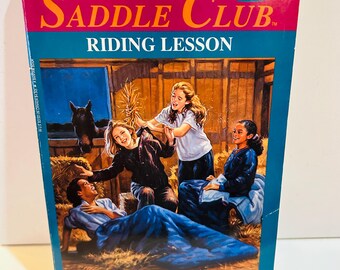 The Saddle Club Book #36 Riding Lesson (1994) Paperback