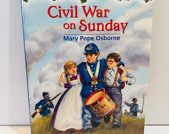 Magic Tree House Book Paperback #21 by Mary Pope Osborne, Civil War Sunday (2000)