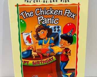 The Cul-de-Sac Kids Paperback by Beverly Lewis #2 The Chicken Pox Panic (1995)