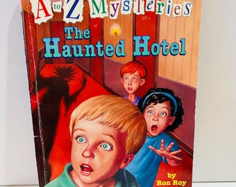 A to Z Mysteries Paperback by Ron Roy #H The Haunted Hotel (1999)
