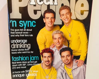 Teen People Magazine March 2000 NSYNC