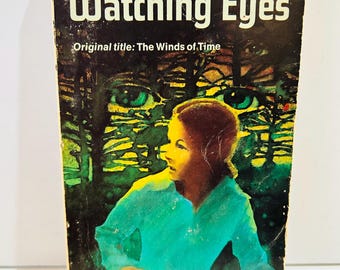 The Watching Eyes by Barbara Corcoran (The Winds of Time) 1974 1st Edition Paperback