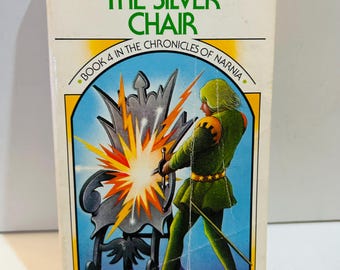 The Silver Chair Book by C.S. Lewis #4 of the Chronicles of Narnia Paperback (1970)